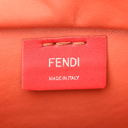 Fendi Vitello Dolce Mini 3jours Tote Rosso Pimento 6 of 13