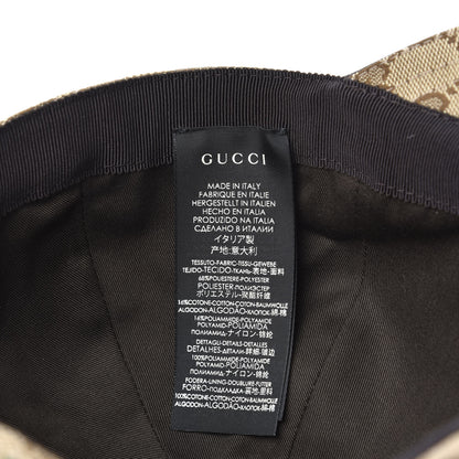 Gucci Monogram Web Baseball Hat M Beige Cocoa 6 of 6