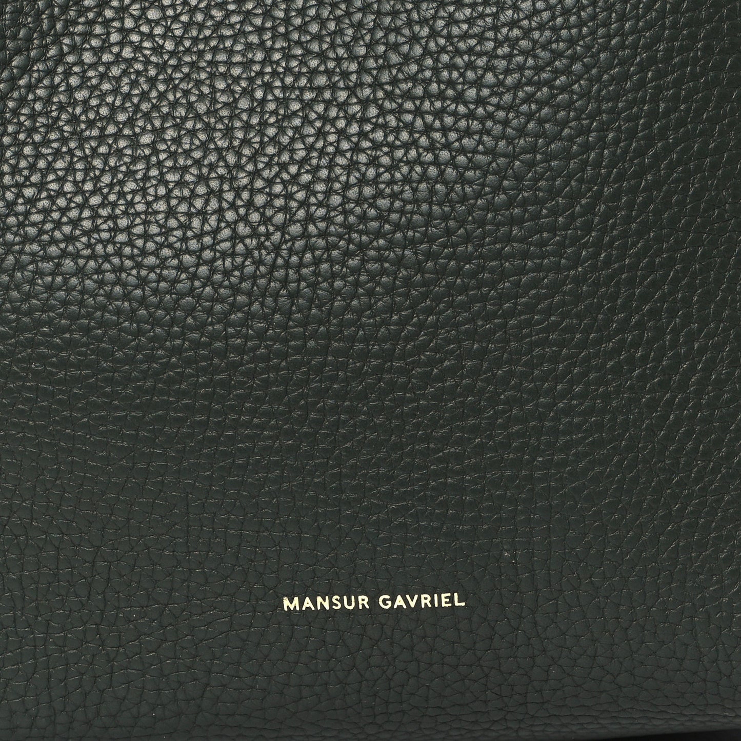 Pebbled Calfskin Mini Everyday Cabas Seaweed
