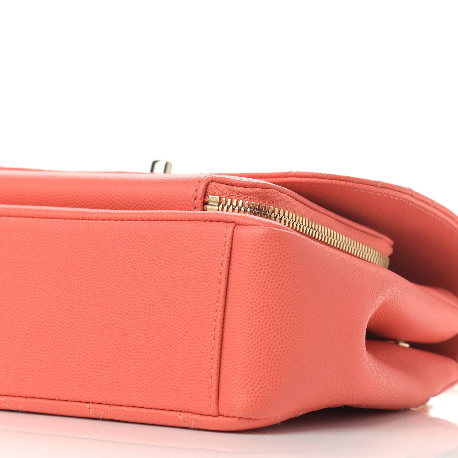 Chanel Caviar Quilted Medium Business Affinity Flap Coral 9 of 10