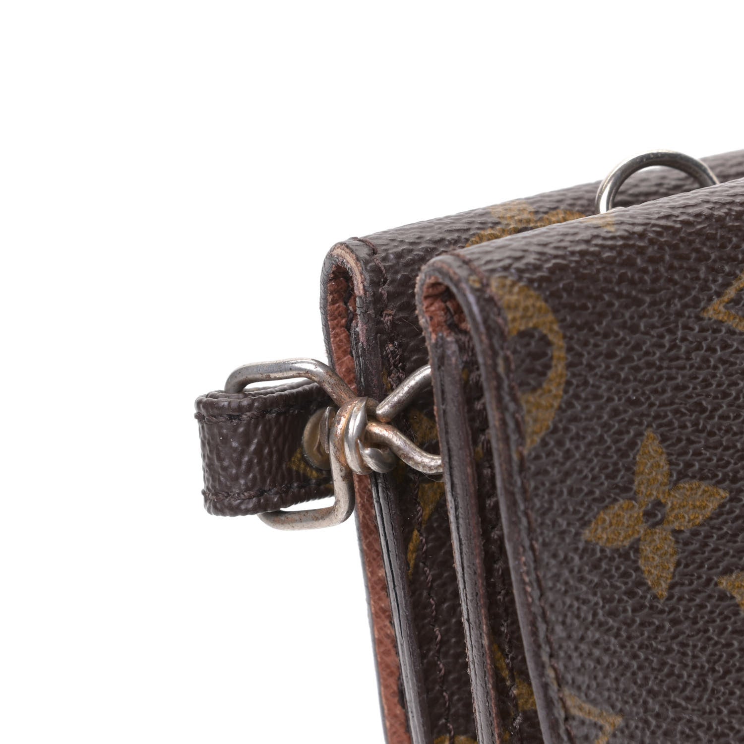 Louis Vuitton Monogram Pochette Double Rabat 6 of 7