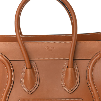 Celine Natural Calfskin Micro Luggage Tan 7 of 13