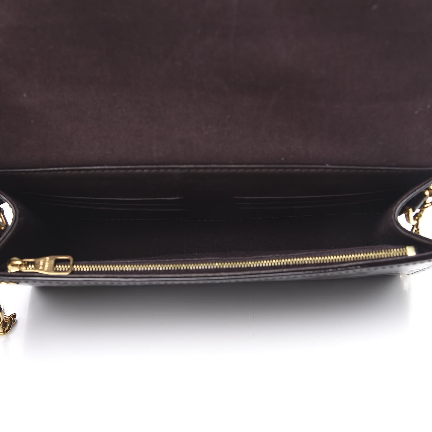 Louis Vuitton Vernis Ana Clutch Amarante 5 of 11