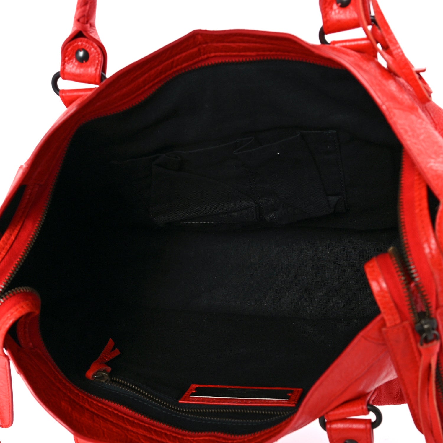 Balenciaga Agneau Classic Hardware City Rouge Coquelicot Rouge Braise 5 of 8