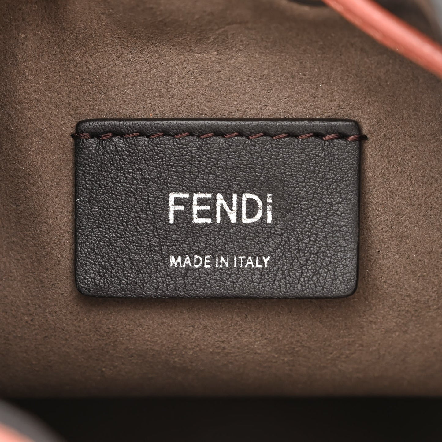 Vitello Cruise F is Fendi Mini Mon Tresor Bucket Bag Macaron