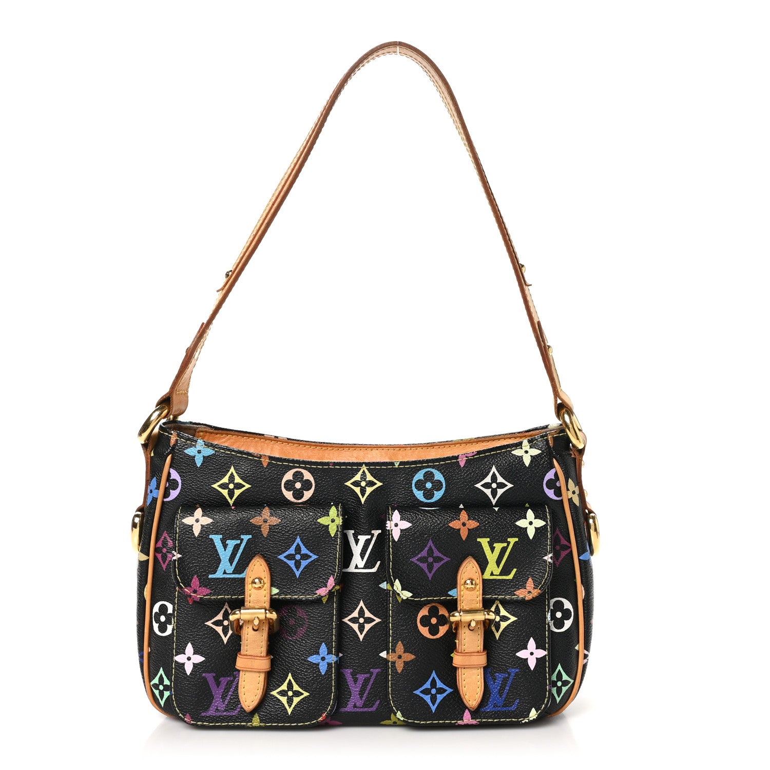 Louis Vuitton Monogram Multicolor Lodge PM Black 1 of 11