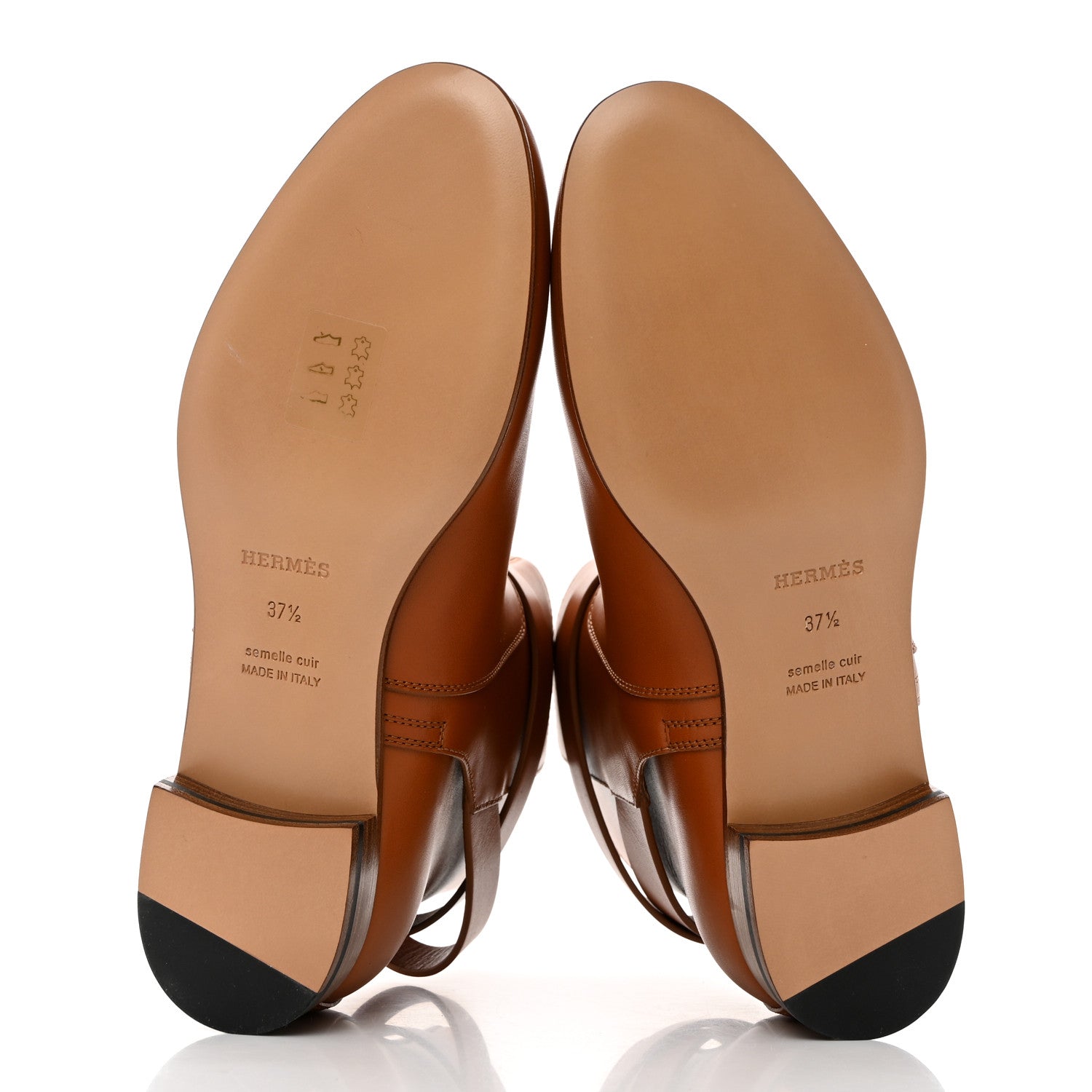 Hermes Calfskin Neo Low Boots 37.5 Natural 5 of 9