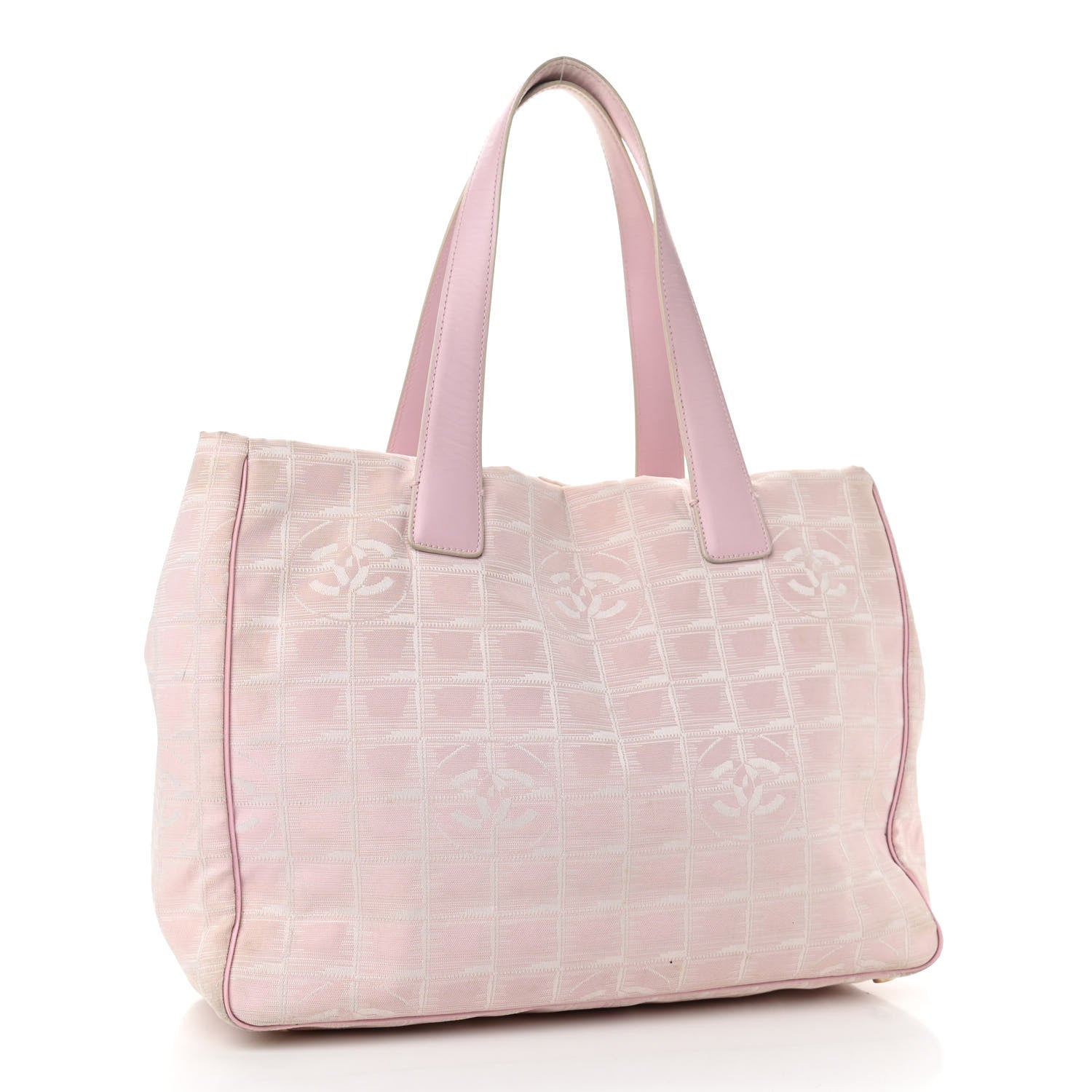 Chanel Nylon Medium Travel Tote Pink 3 of 16