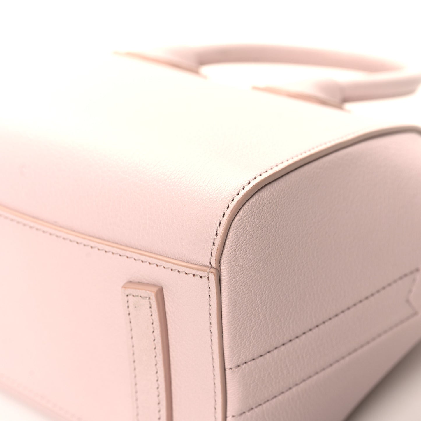 Sugar Goatskin Mini Antigona Light Pink