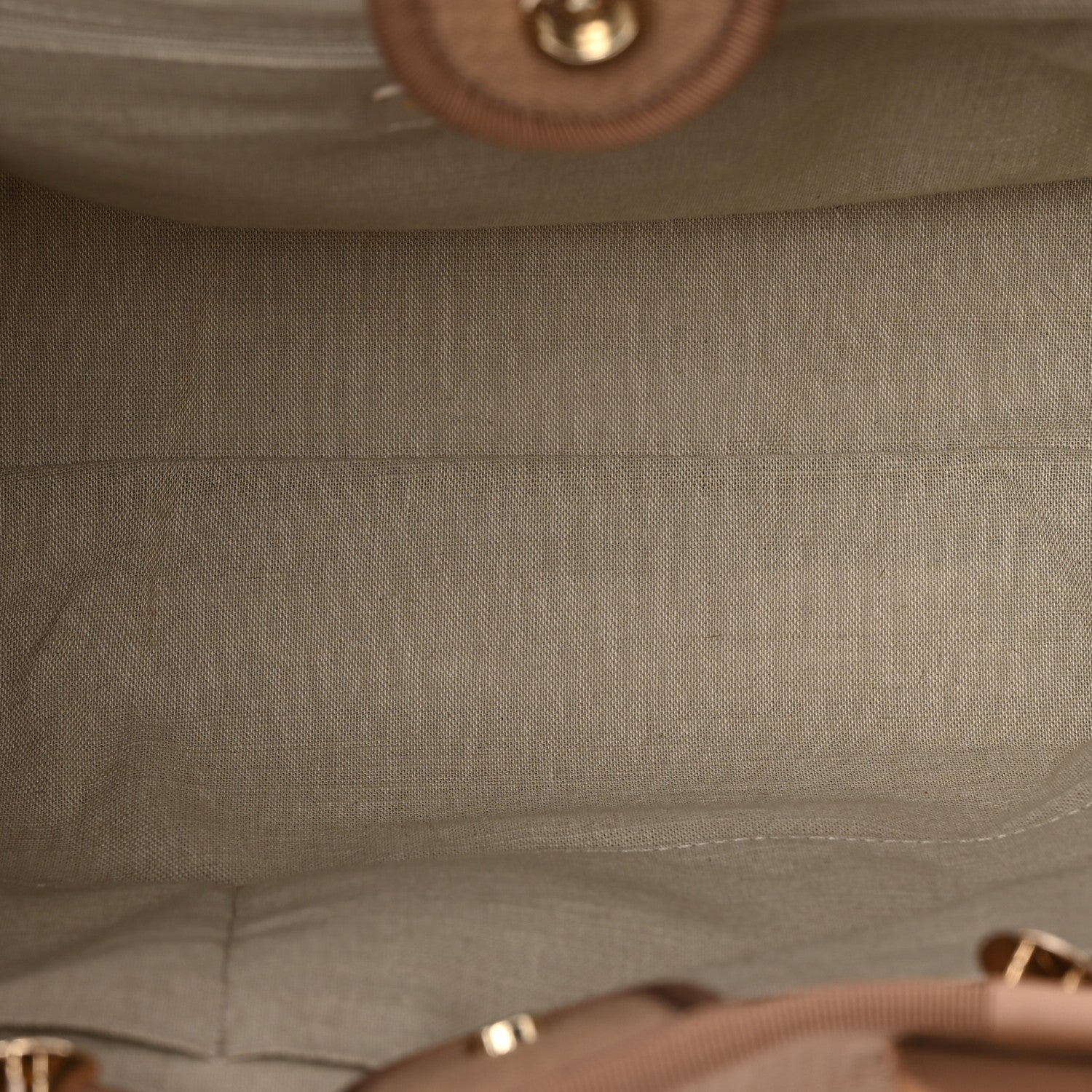 Chanel Mixed Fibers Small Deauville Tote Dark Beige 6 of 11