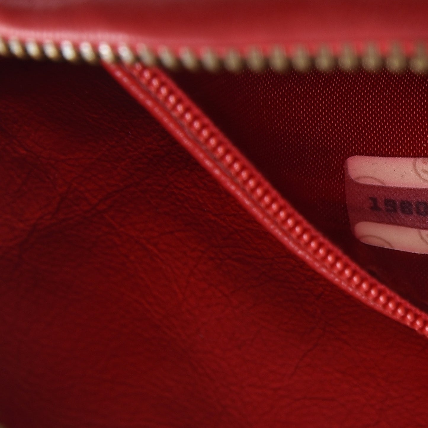 Lambskin Quilted Tassel Shoulder Bag Red