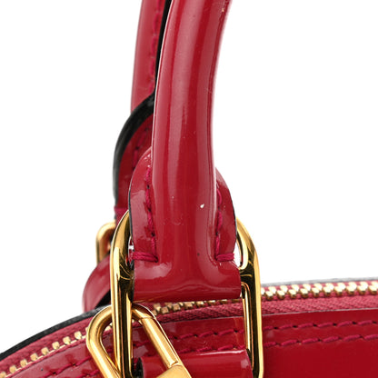 Louis Vuitton Vernis Alma BB Rose Indien 10 of 13