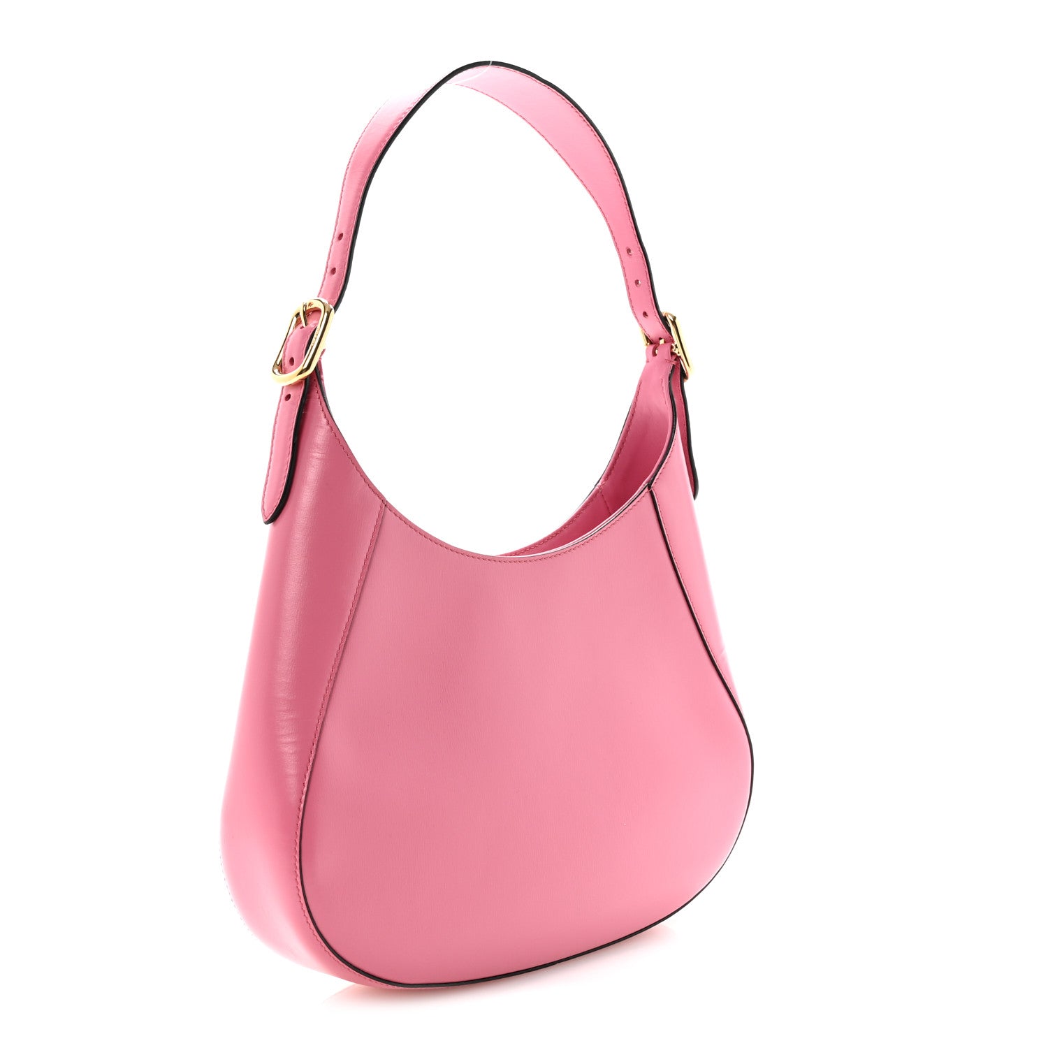 Prada Spazzolato Cleo Shoulder Bag Pink 3 of 9
