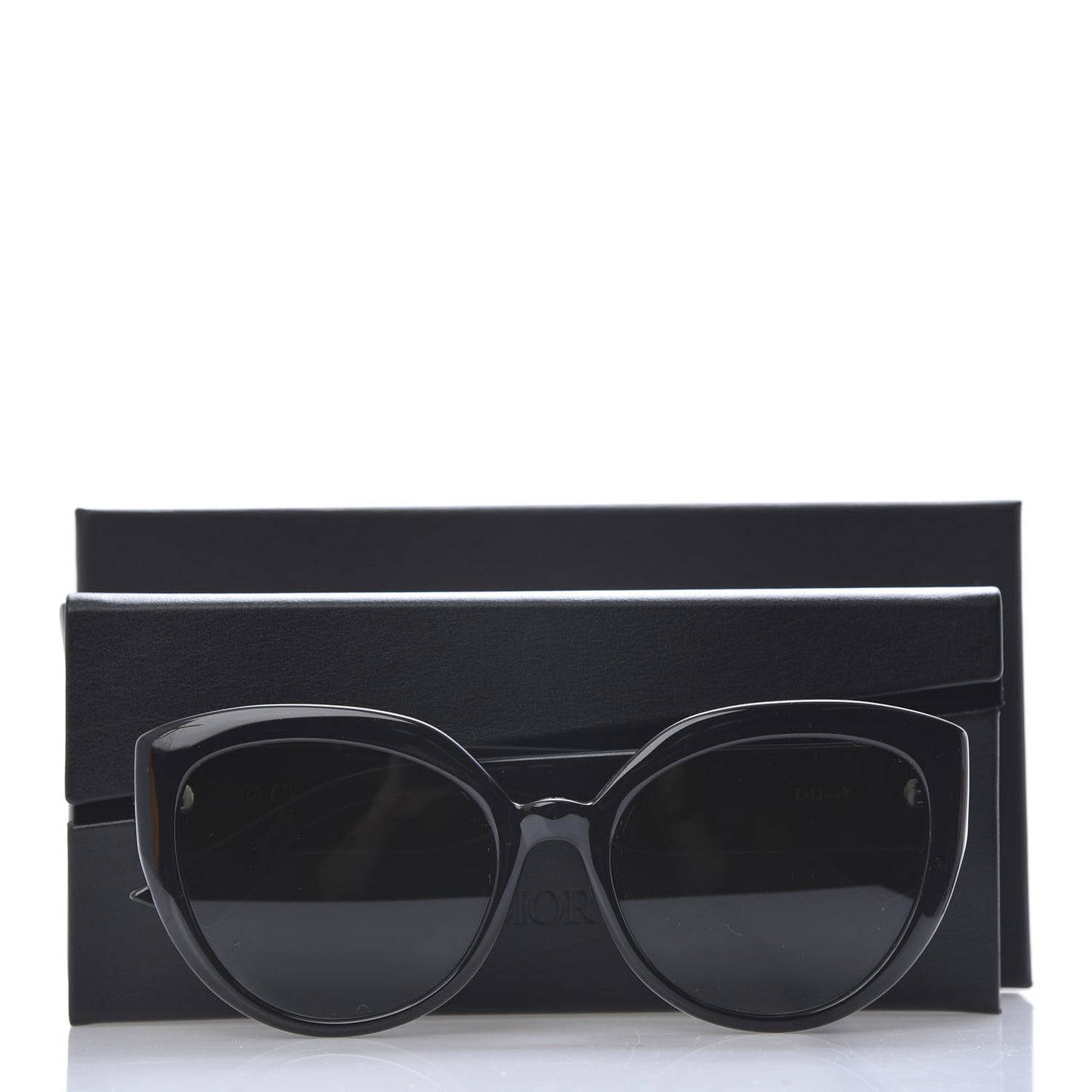 Acetate DDior Cat Eye Sunglasses Black