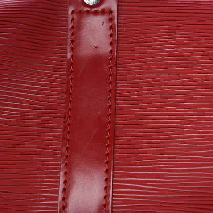 Louis Vuitton Epi Keepall 45 Castillan Red 8 of 17
