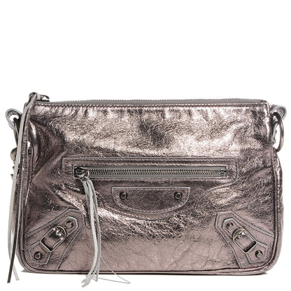 Balenciaga Agneau Large Shoulder Pewter 1 of 11