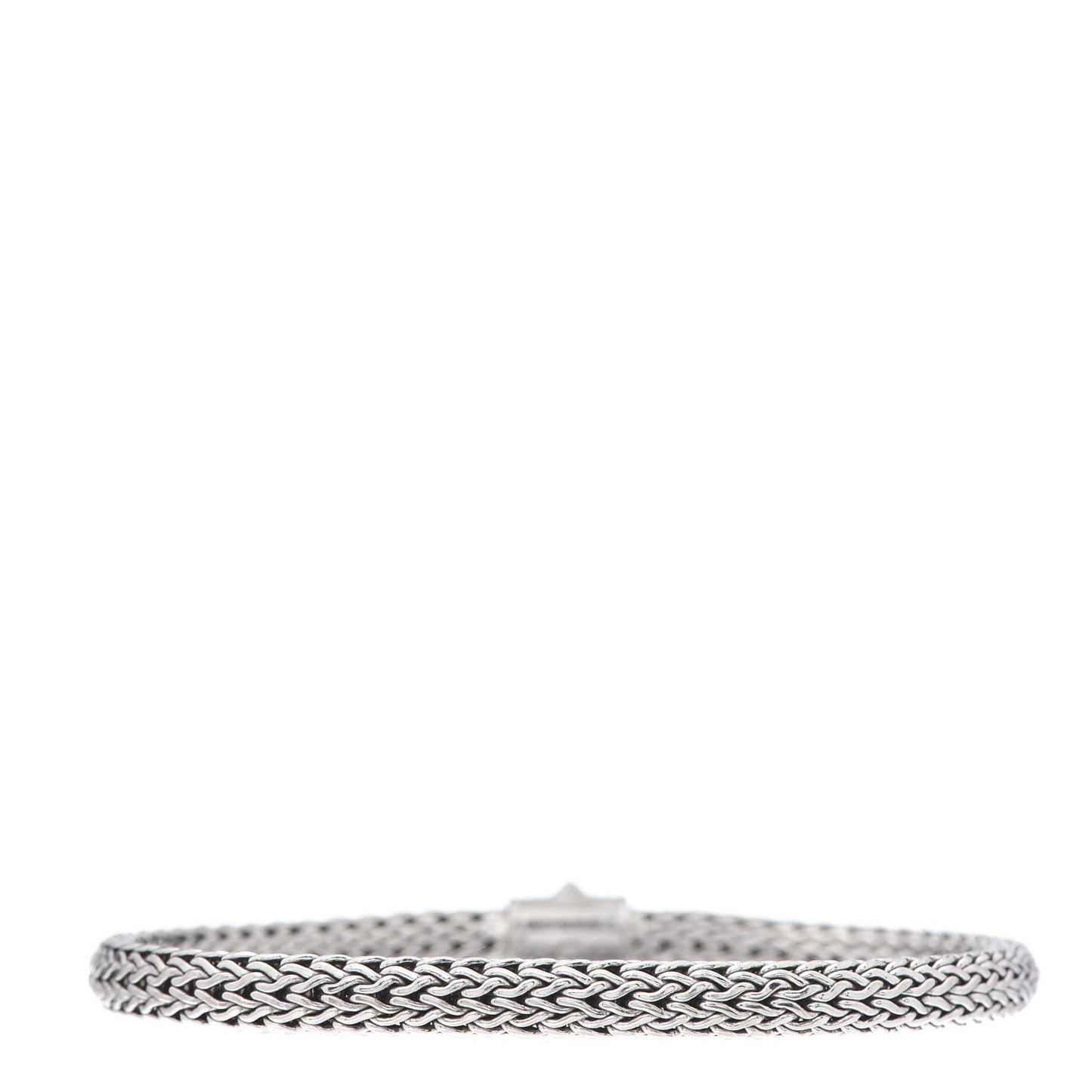 Sterling Silver Black Sapphire 6.5mm Classic Chain Bracelet