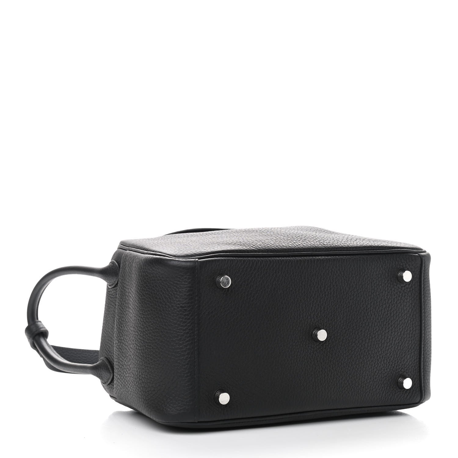 Hermes Taurillon Clemence Lindy 26 Black 4 of 9
