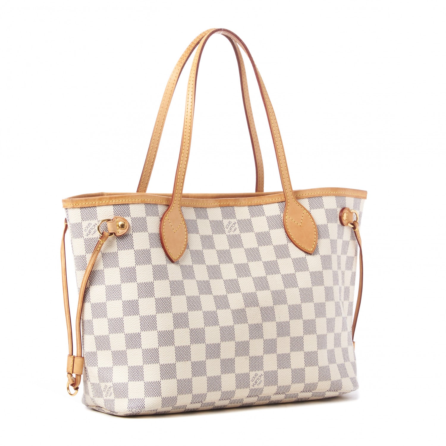 Louis Vuitton Damier Azur Neverfull PM 2 of 10