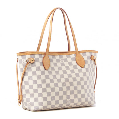 Louis Vuitton Damier Azur Neverfull PM 2 of 10