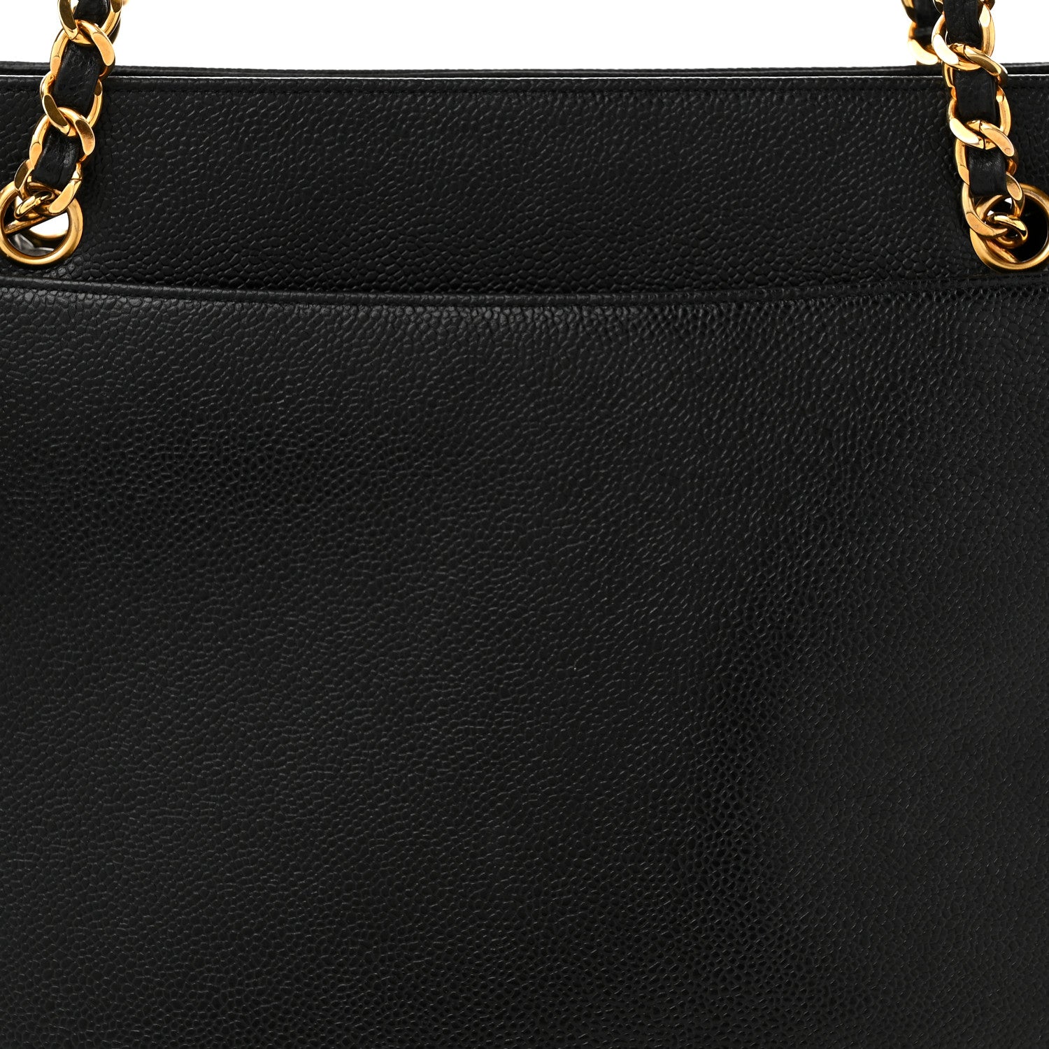 Chanel Caviar CC Shoulder Bag Black 7 of 9