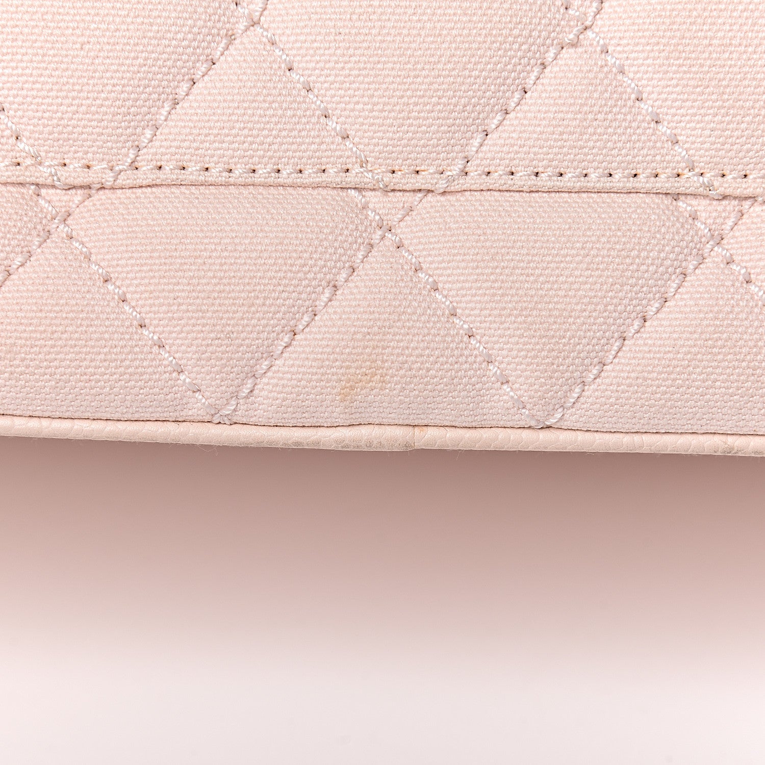 Chanel Canvas Quilted Medallion Tote Light Pink 22 of 27