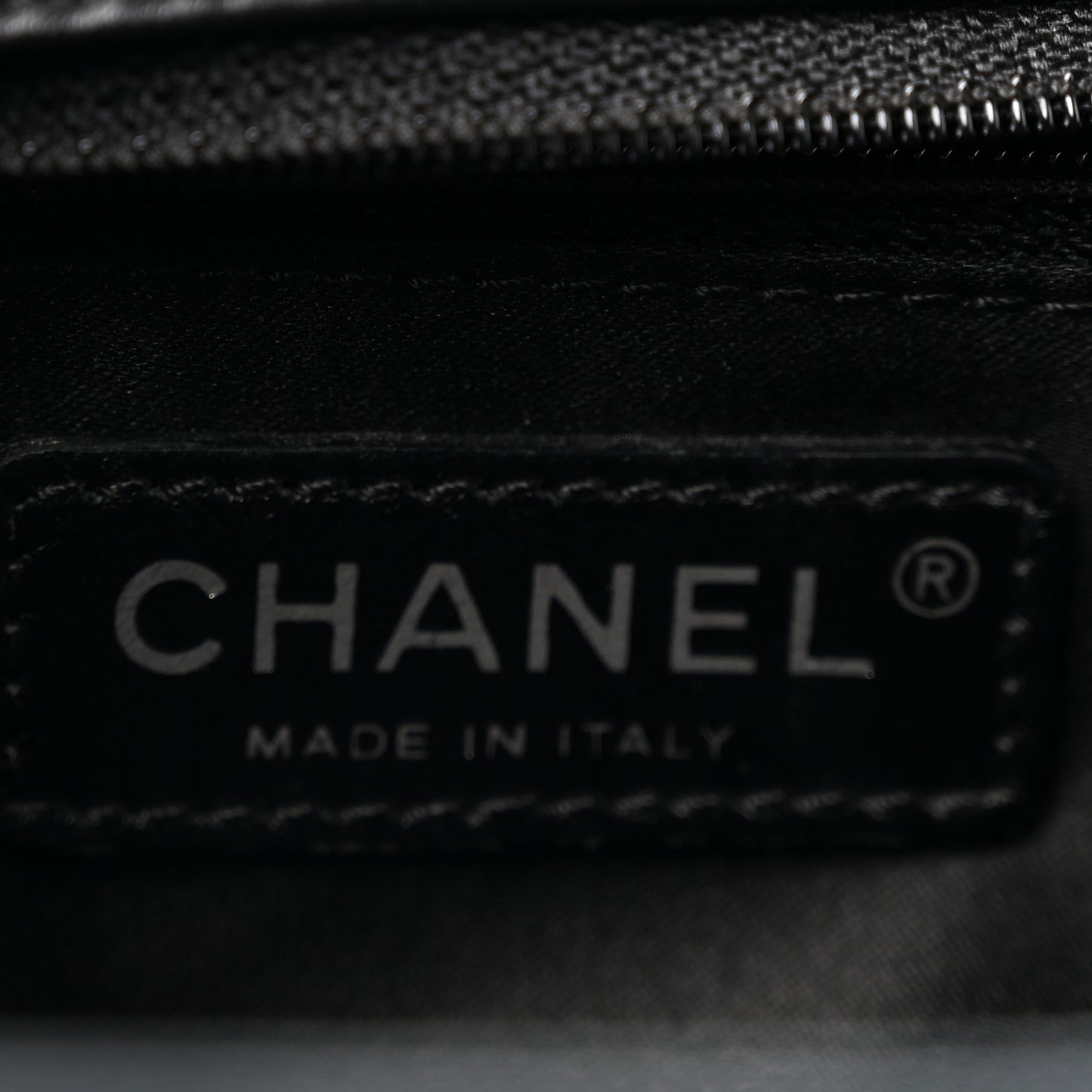 Lambskin Ultimate Stitch Flap Black