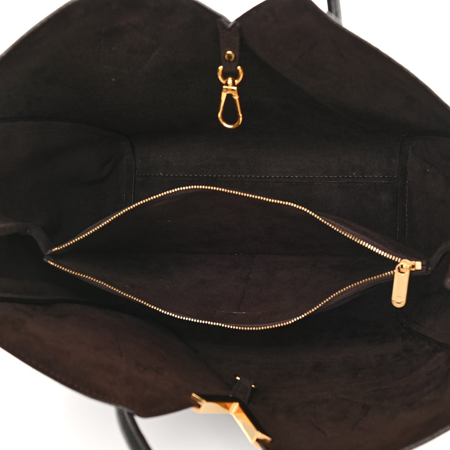 Calfskin Monogram Kimono Tote Black