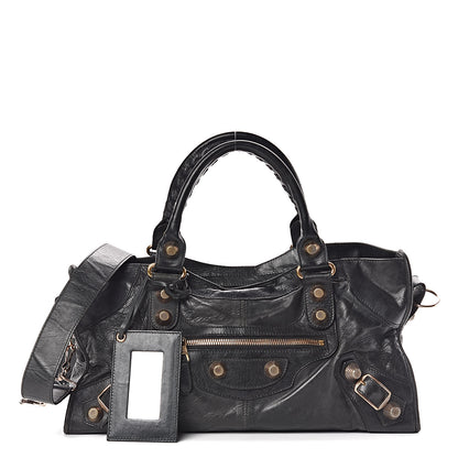 Balenciaga Agneau Giant 21 Rose Gold Hardware Part Time Black 1 of 11