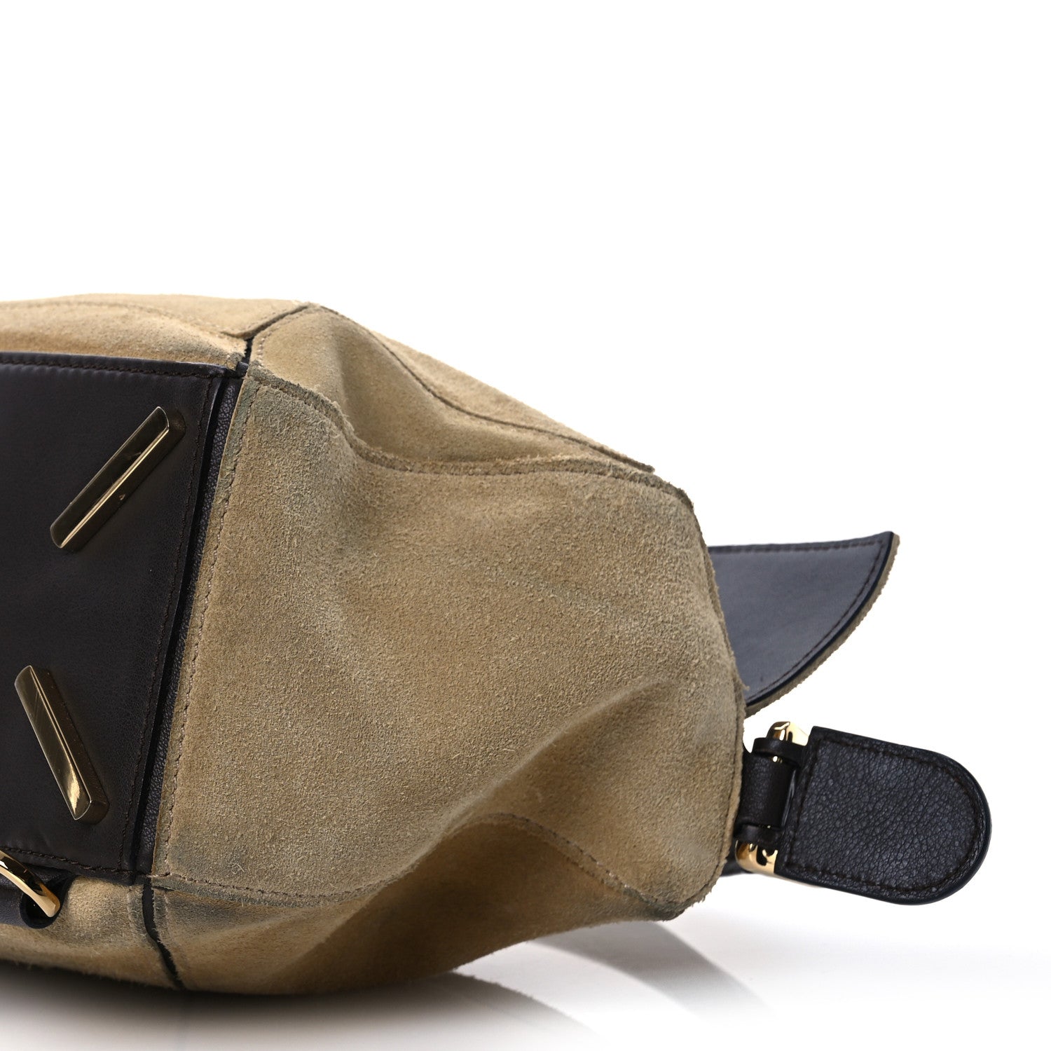 Loewe Suede Medium Puzzle Bag Gold 11 of 16