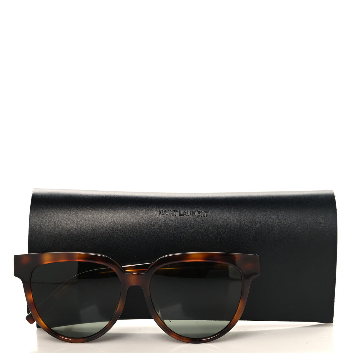 Acetate Round Sunglasses SL M28/F Tortoise