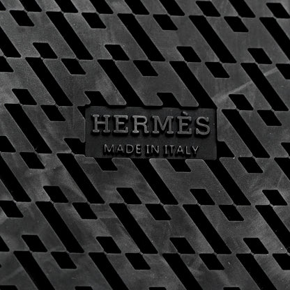 Hermes Calfskin Womens Chypre Sandals 39 Rose Porcelaine 8 of 8