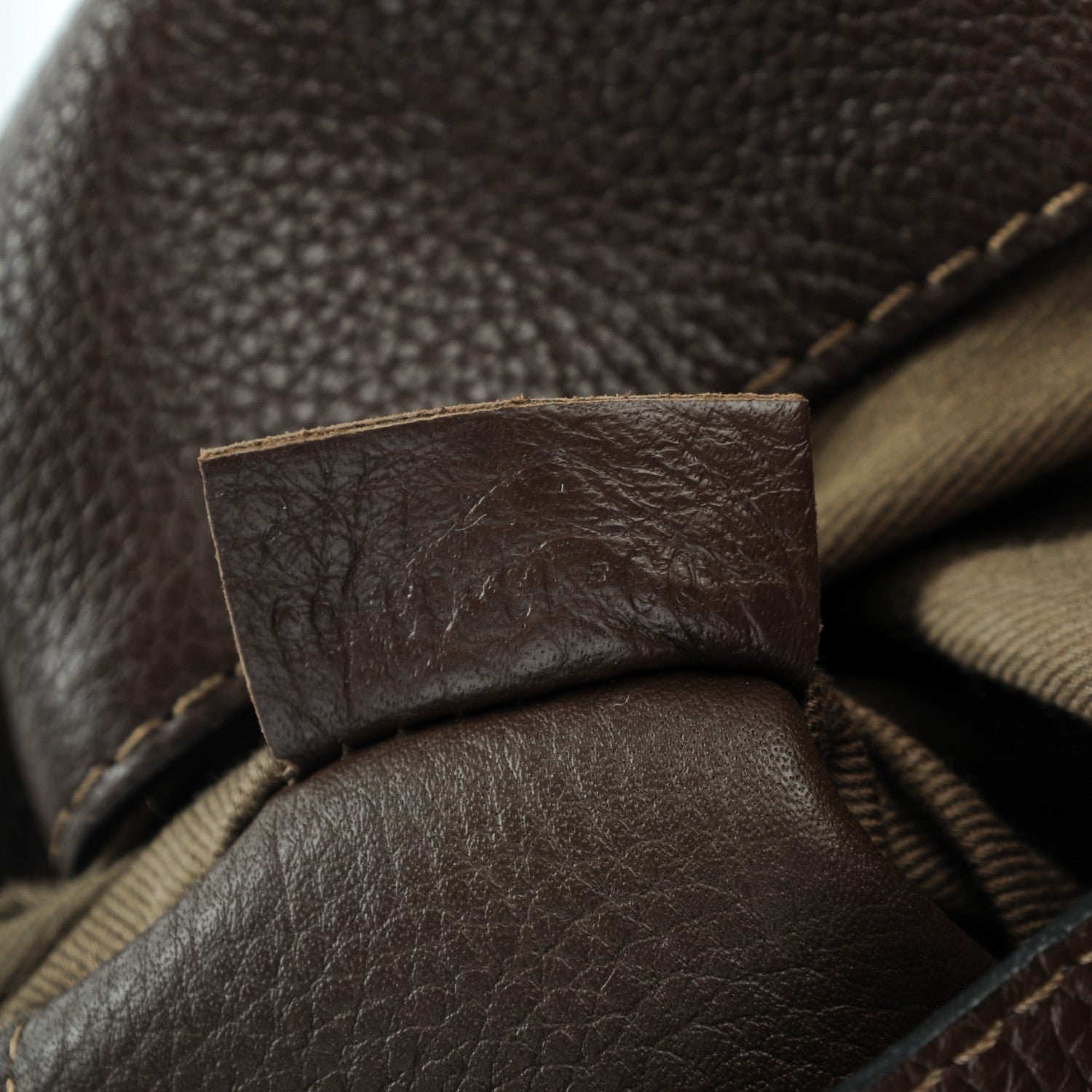 Chloe Calfskin Medium Marcie Round Crossbody Bag Coffee Shot 7 of 7