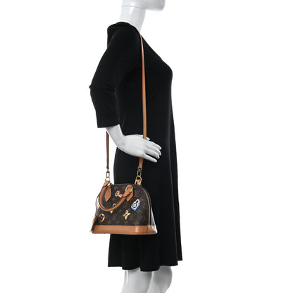Louis Vuitton Monogram Love Lock Alma BB 2 of 10