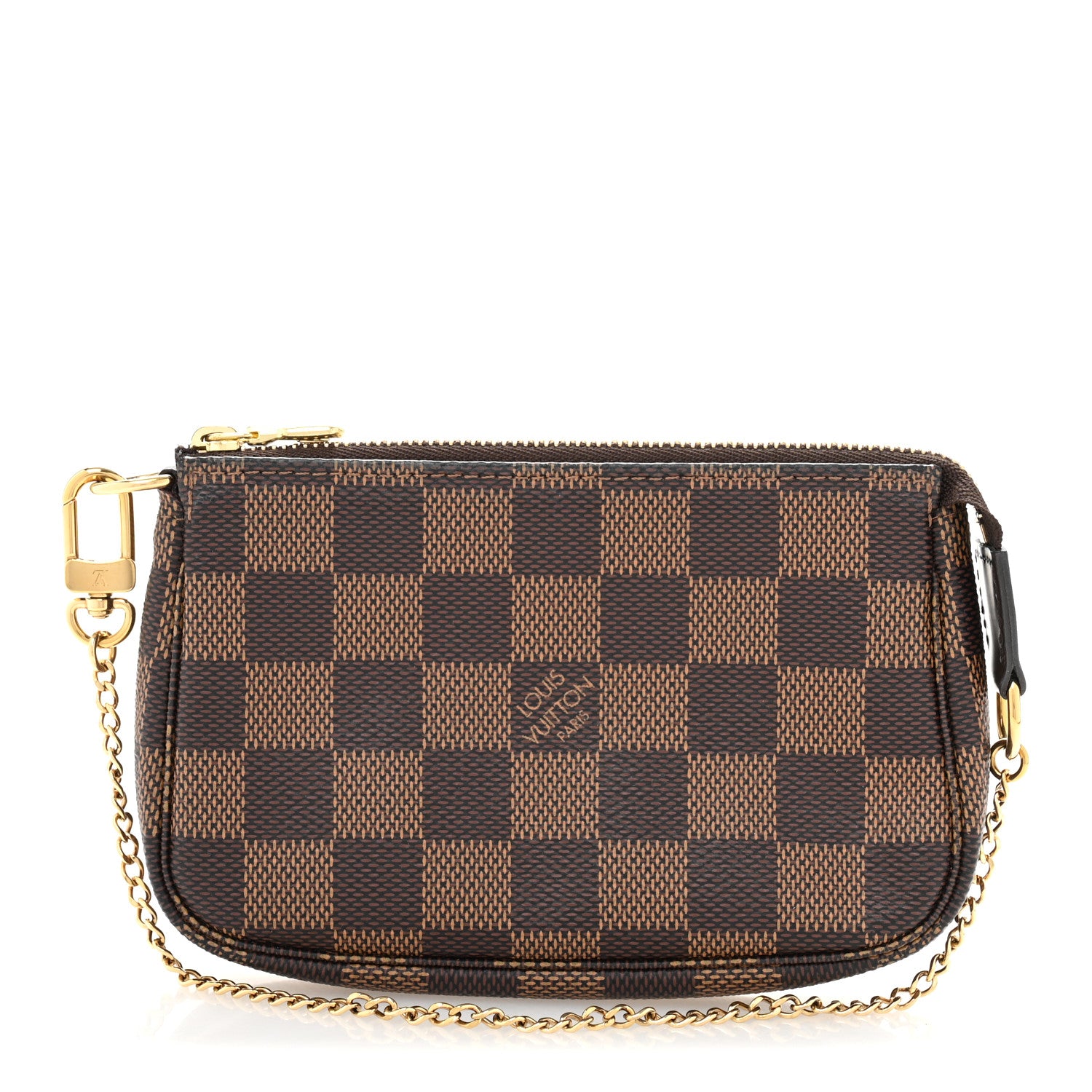 Louis Vuitton Damier Ebene Mini Pochette Accessories 1 of 8