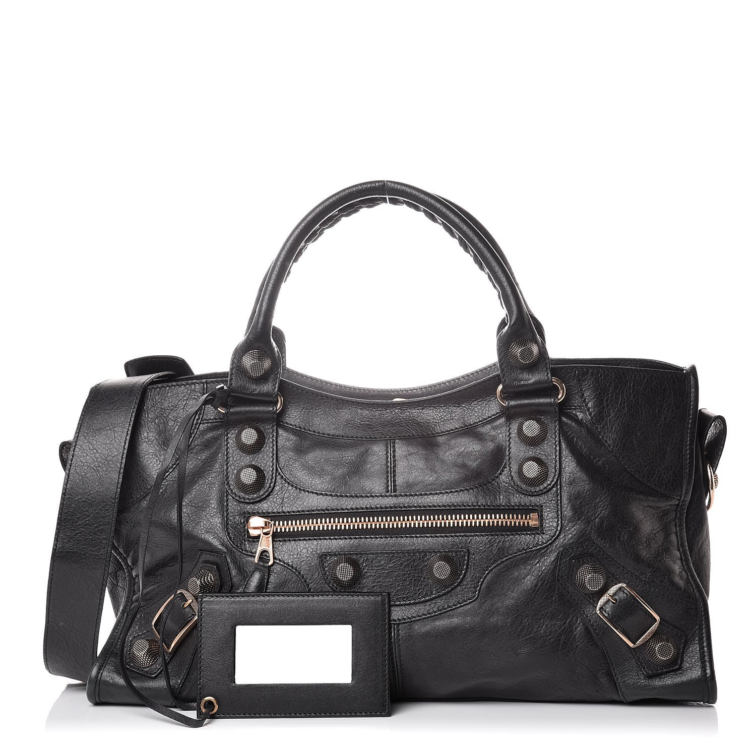 Balenciaga Agneau Giant 21 Rose Gold Hardware Part Time Black 1 of 10