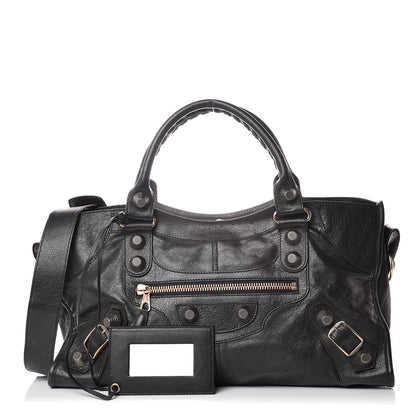 Balenciaga Agneau Giant 21 Rose Gold Hardware Part Time Black 1 of 10