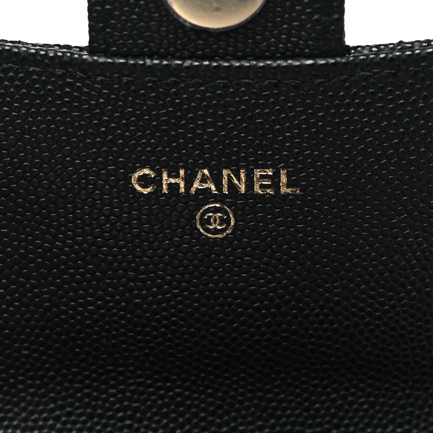 Chanel Caviar Quilted Clutch With Chain Bag Black 7 of 14