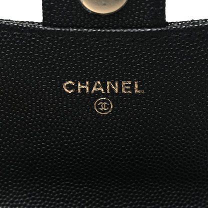 Chanel Caviar Quilted Clutch With Chain Bag Black 7 of 14