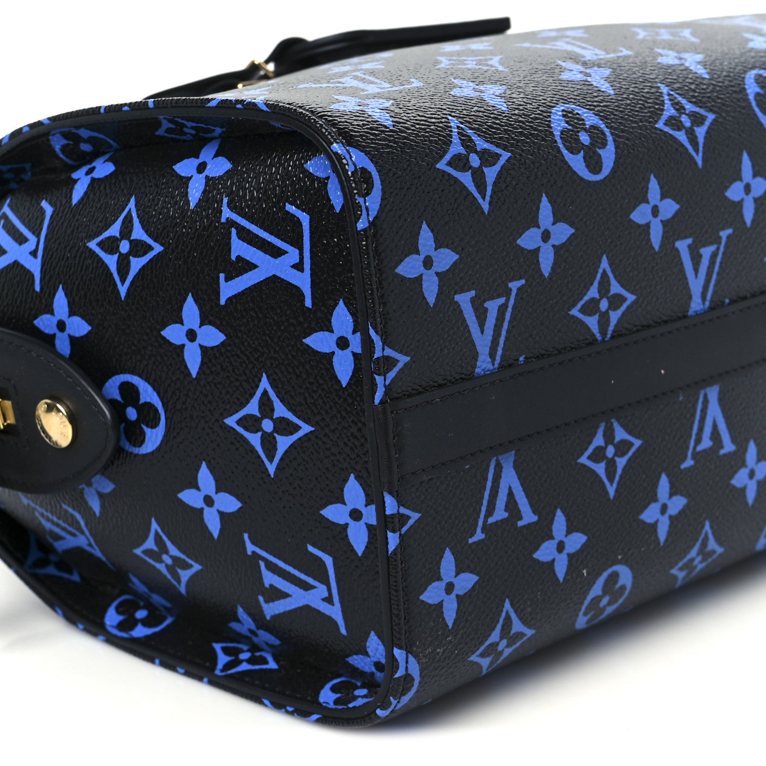 Louis Vuitton Colored Monogram Speedy Amazon PM Blue Black 1769579