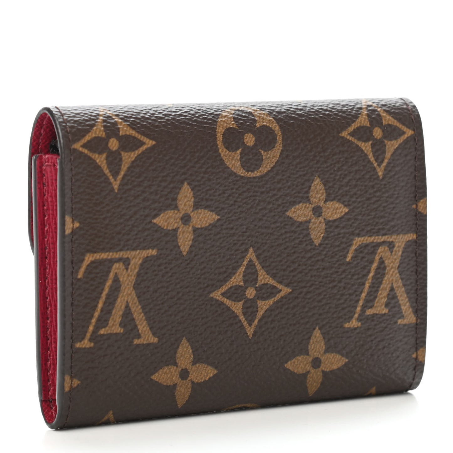 Monogram Rosalie Coin Purse Fuchsia