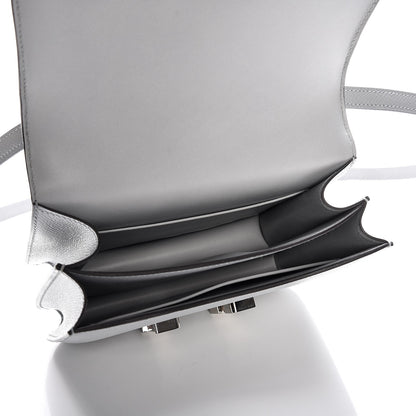 Hermes Epsom Constance 18 Bleu Glacier 5 of 15