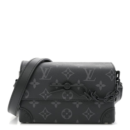 Louis Vuitton Monogram Eclipse Steamer Wearable Wallet 1 of 10