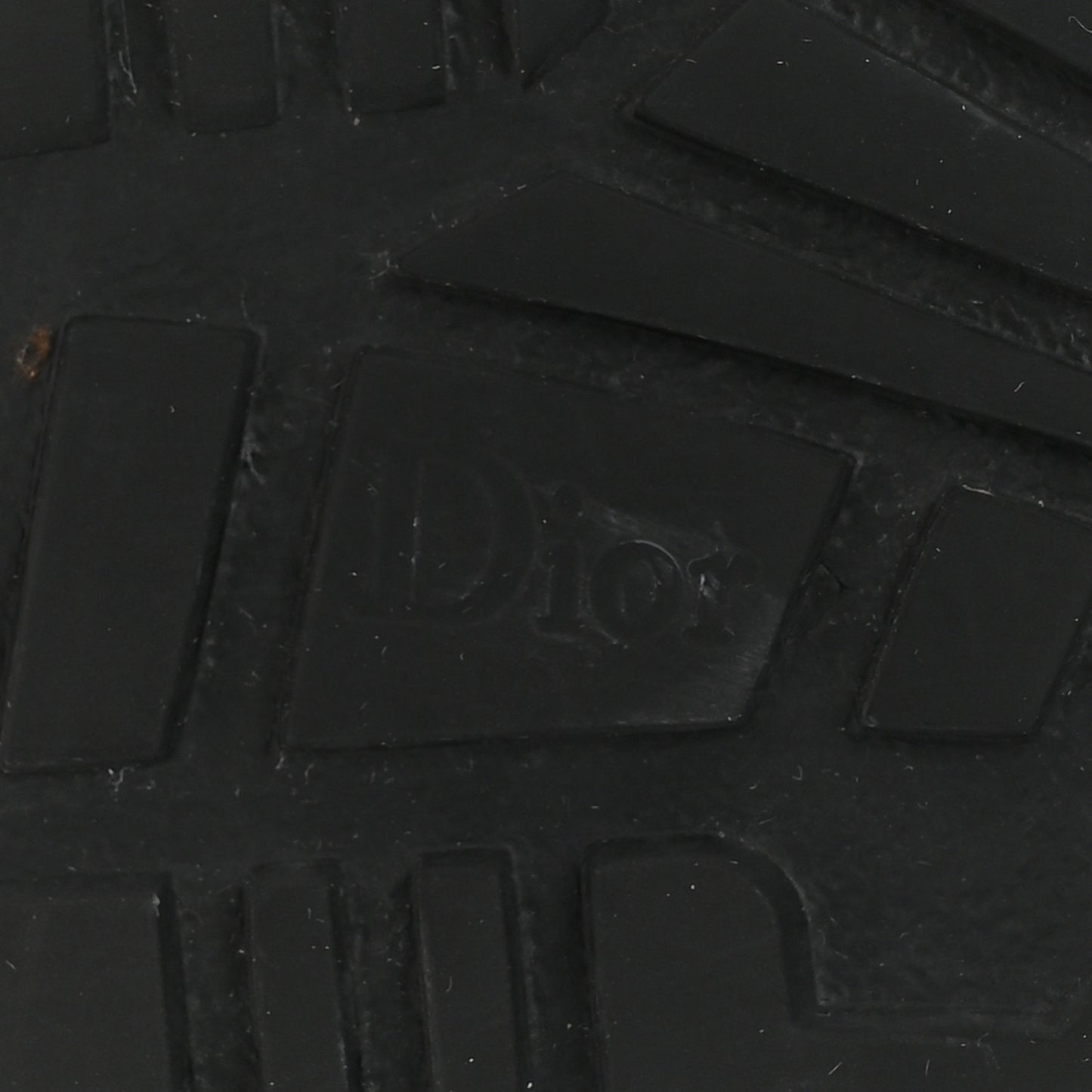 Lambskin Dioract 10mm Slide Sandals 39.5 Black