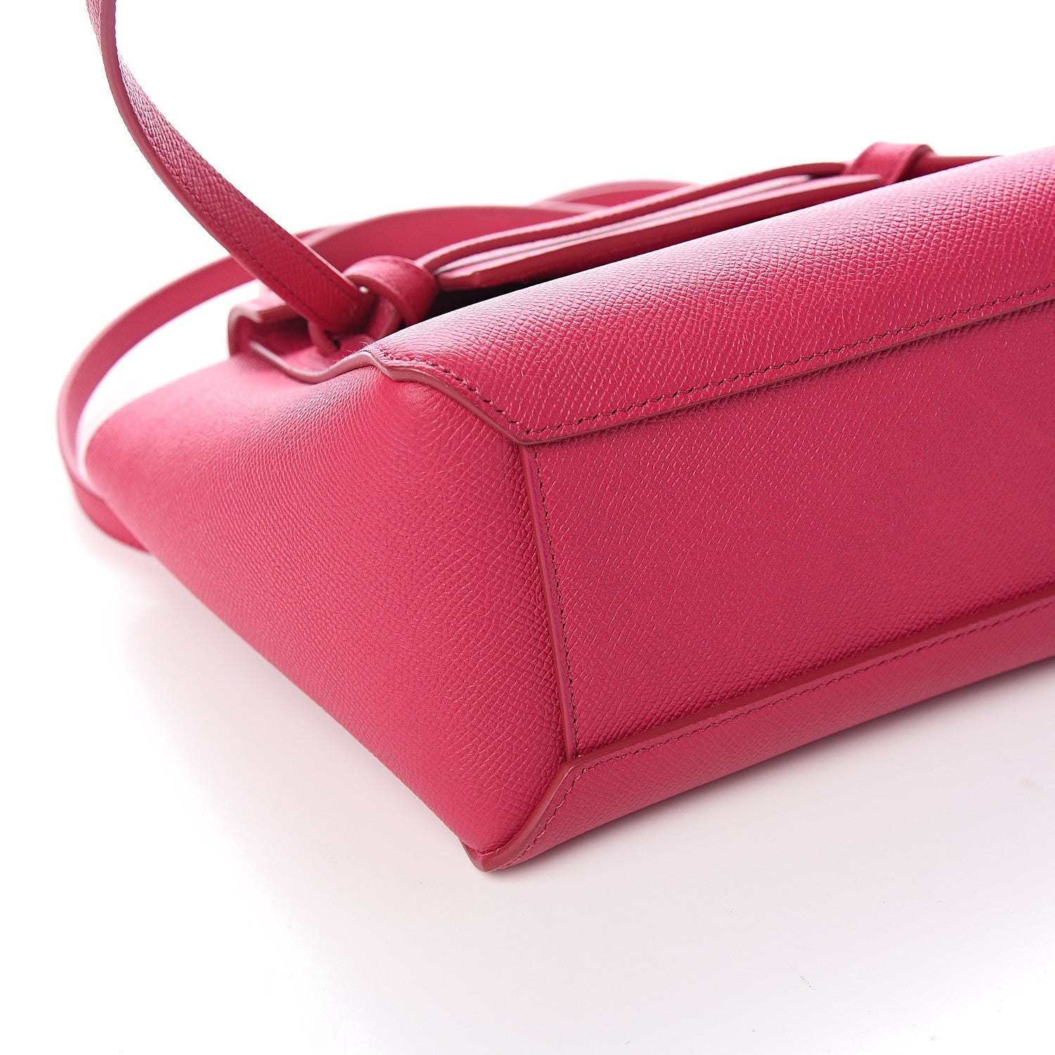 Celine Grained Calfskin Nano Belt Bag Pink 7 of 8