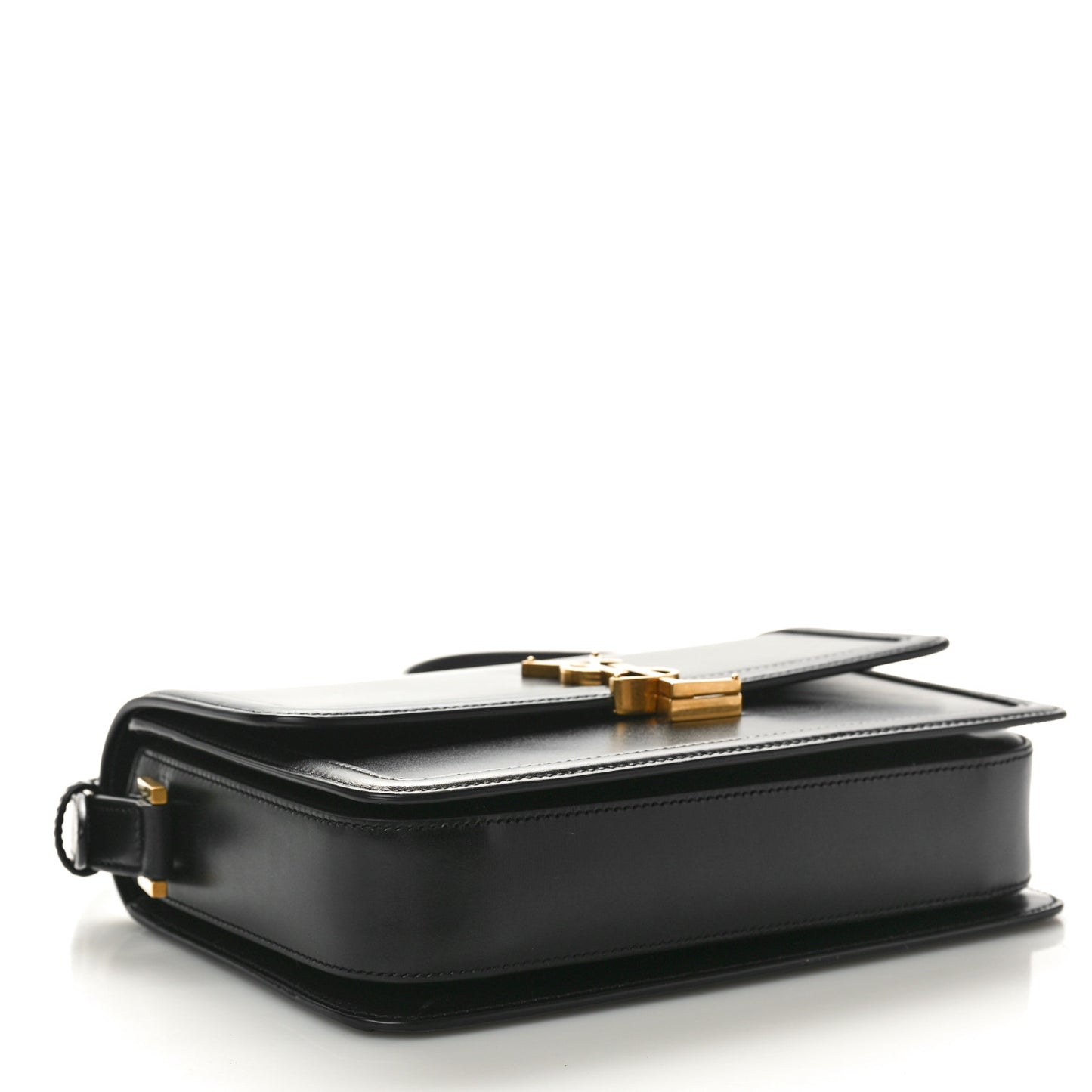Box Calfskin Monogram Medium Solferino Satchel Black