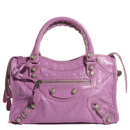 Balenciaga Agneau Giant 12 Silver Hardware Mini City Rose Berlingot 1 of 12