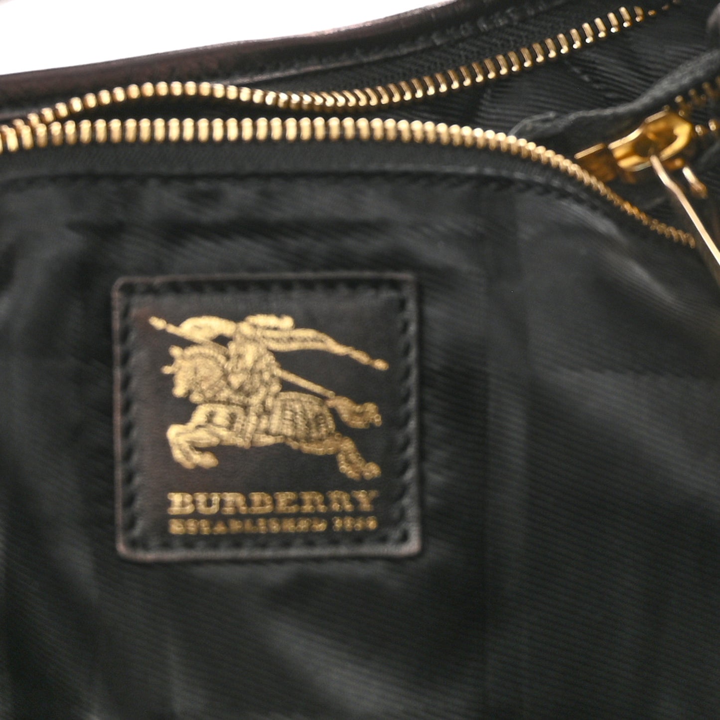 Metallic Calfskin Quilted Hoxton Hobo Bronze