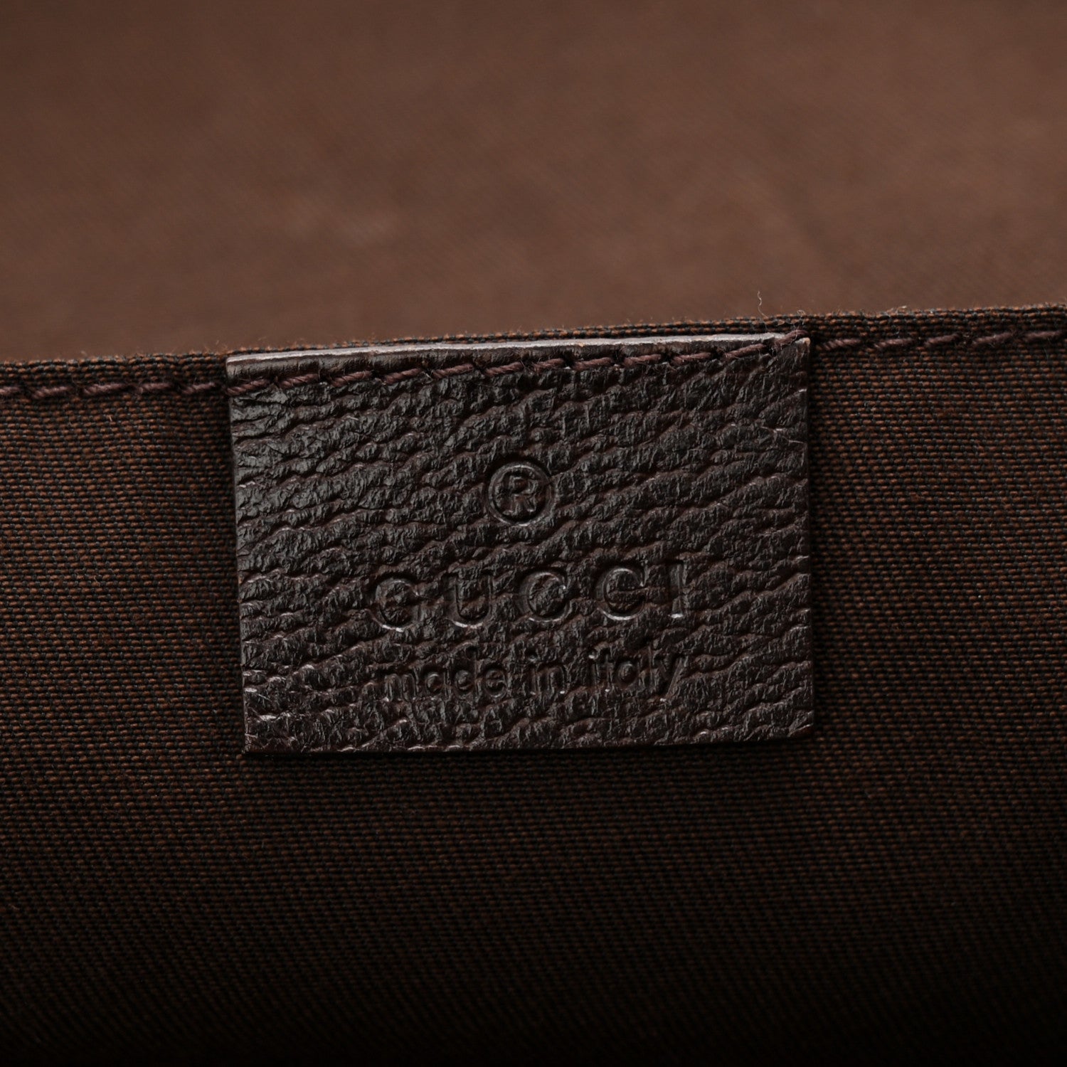 Gucci GG Monogram Medium Web Handle Vertical Tote Dark Brown 6 of 10