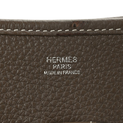 Hermes Taurillon Clemence Evelyne III PM Etoupe 6 of 9